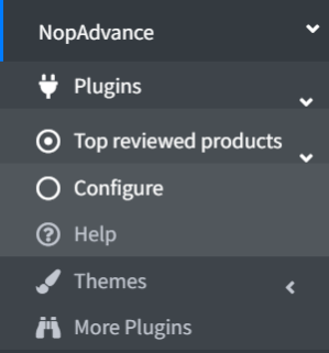 top reviewed products plugin page